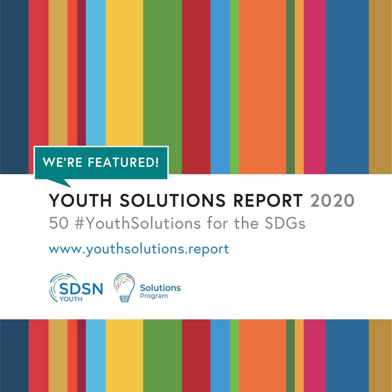 The Kalsom Movement in the 2020 Youth Solutions Report (UN SDSN Youth)
