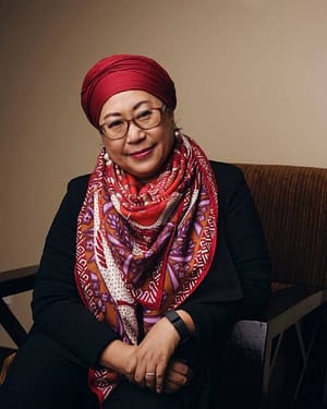 Jemilah Mahmood, founder of Mercy Malaysia and current Under Secretary General for Partnerships of the International Federation of Red Cross and Red Crescent Societies (IFRC).